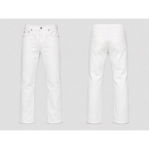 Uniqlo SLIM  Straight LOW Jeans WOMENS  32X32  Denim PREPPY Y2K